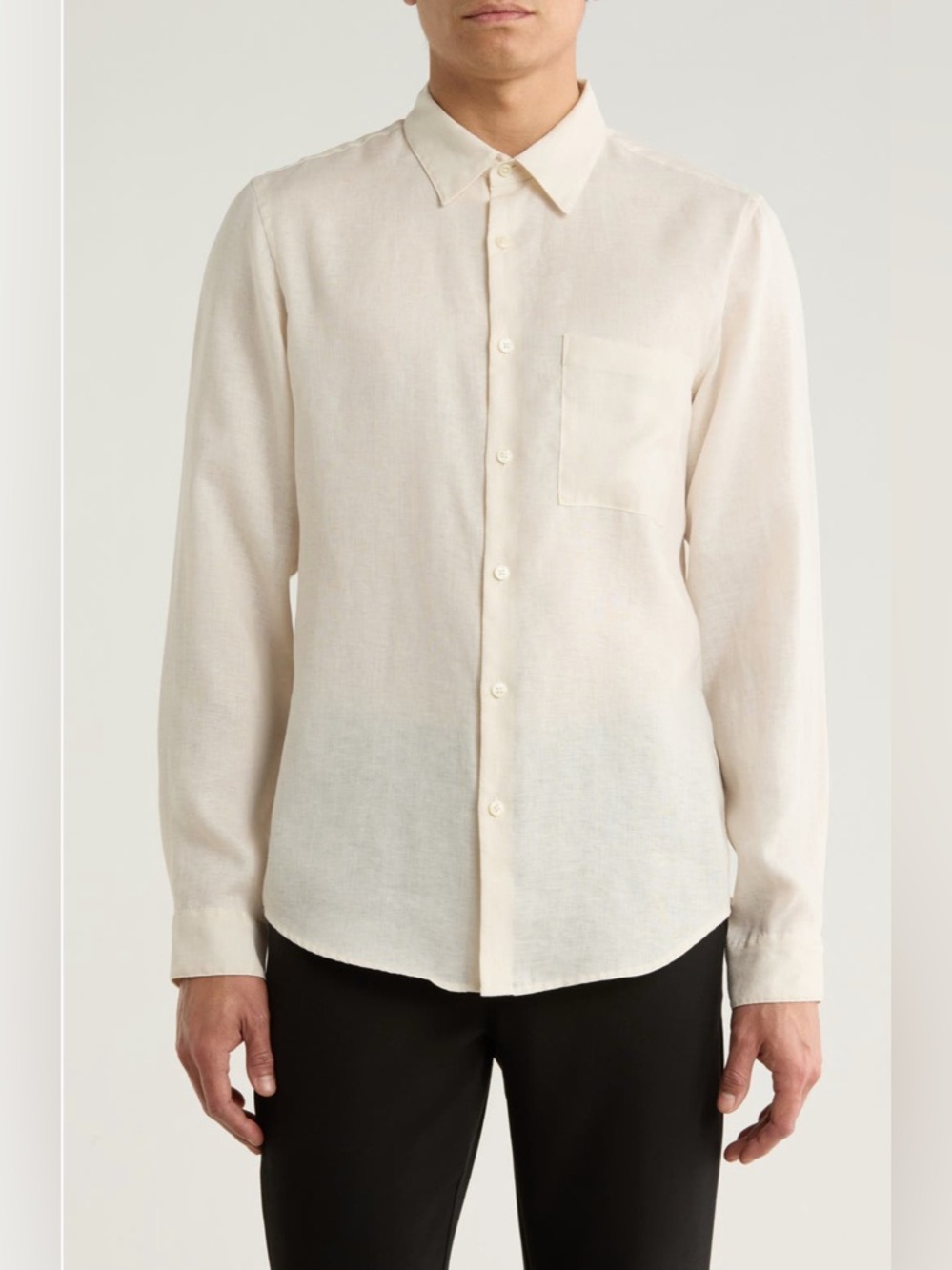 Theory Irving Linen
Button-Up Shirt
Color: Ivory
Precise Linen 2 - Picture 1 of 8